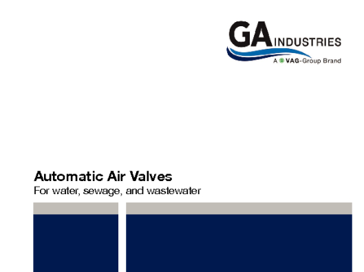 Air Valve Bulletin VAG16 LR