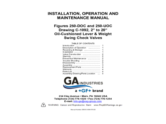 Fig 250OC 2-20in IOM 073125