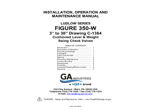 Fig 350W IOM 022520