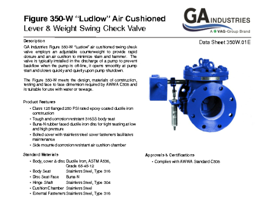 Figure 350W Data Sheet 350W-01E