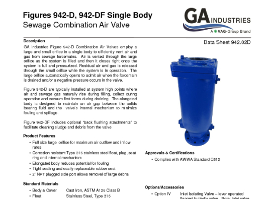 Figure 942-D Data Sheet 942-02C