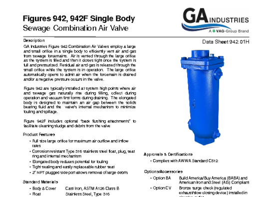 Figure 942T Data Sheet 942-01H